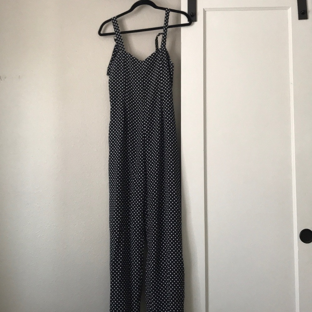 Polka dot jumpsuit